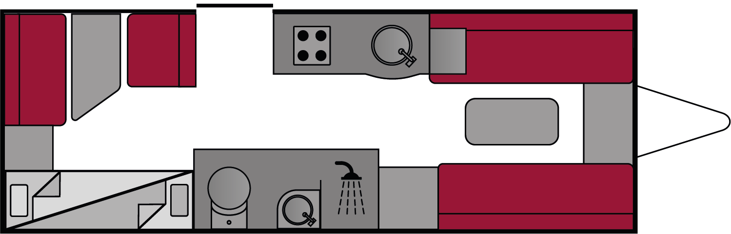 Swift Challenger 590 2018 Floorplan