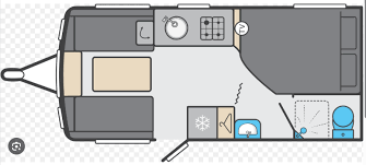Swift Finesse 480 - 2022 Floorplan