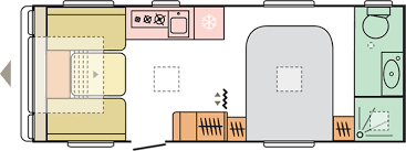 Adria Adora 623 DT Isonzo - 2024 Floorplan