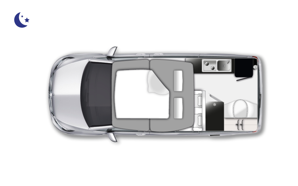 Westfalia Jules Verne 2021 (11518) Floorplan