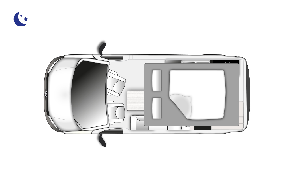 Westfalia Kepler One LHD *NEW* (11453) Floorplan