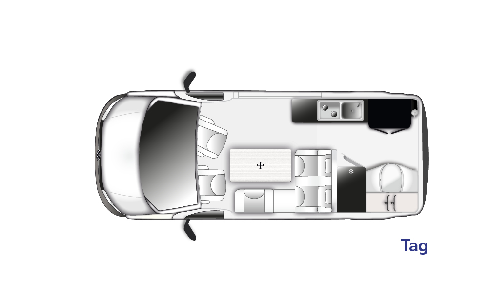 Westfalia Kepler One Floorplan