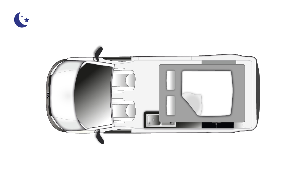 Westfalia Kepler Sixty Floorplan