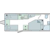 Bailey Phoenix+ 440 SE - 2019 Floorplan