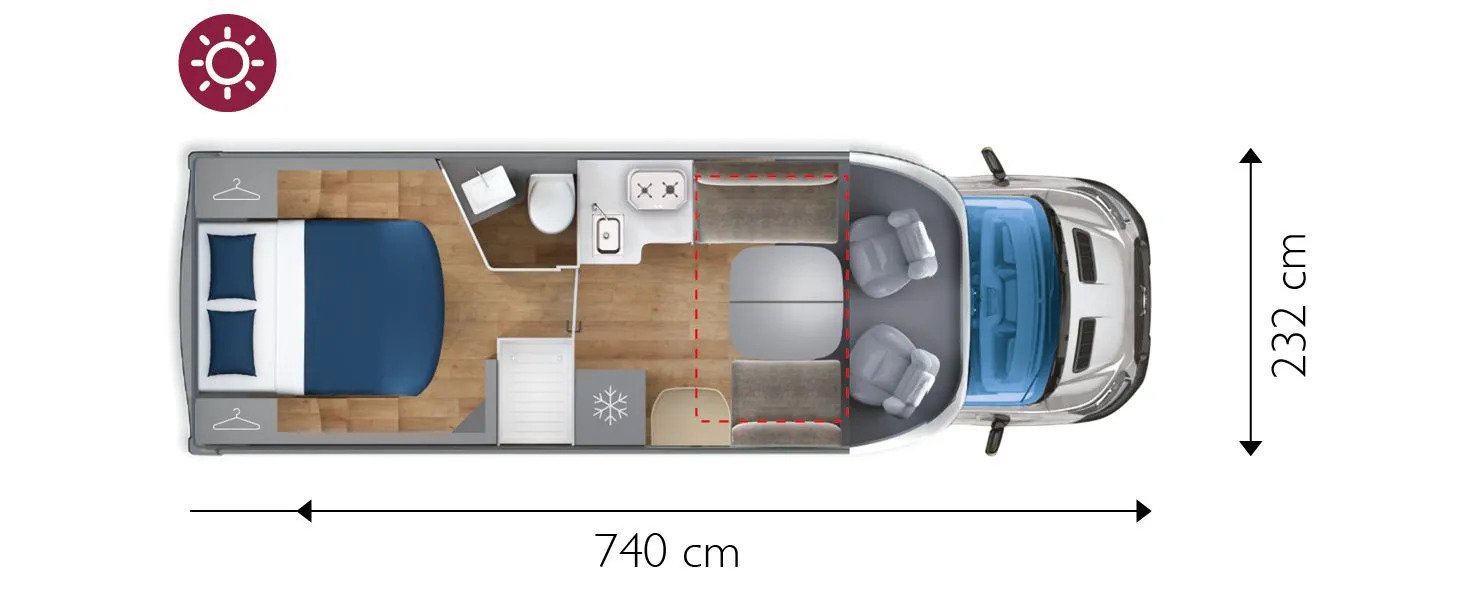 Giottiline  Siena 397 *NEW* (53646) Floorplan