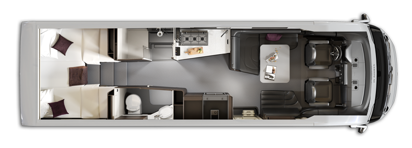 Adria Supersonic 890 LL  2023 (55886) Floorplan