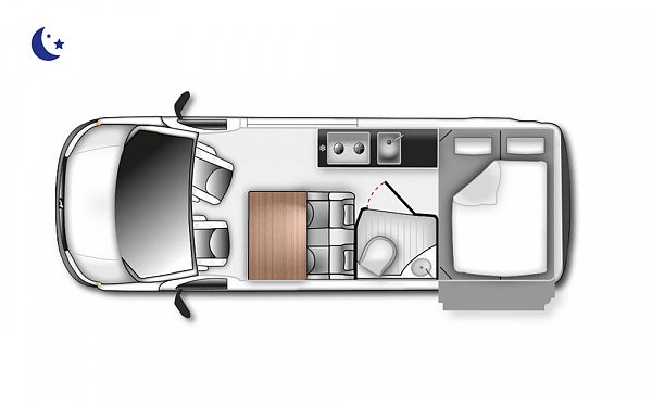 Westfalia Sven Hedin Special Edition - 2024 (49589) Floorplan