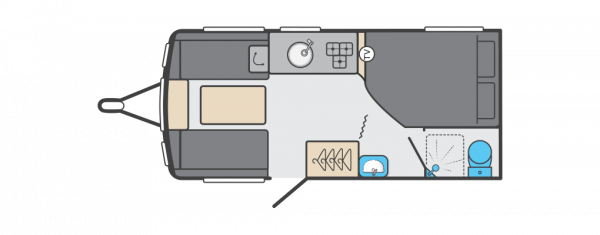 Swift Ace Envoy - 2023  Wandahome Special Edition Floorplan