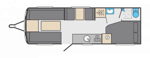 Swift Ace Prestige 2024 Wandahome Special Edition Floorplan