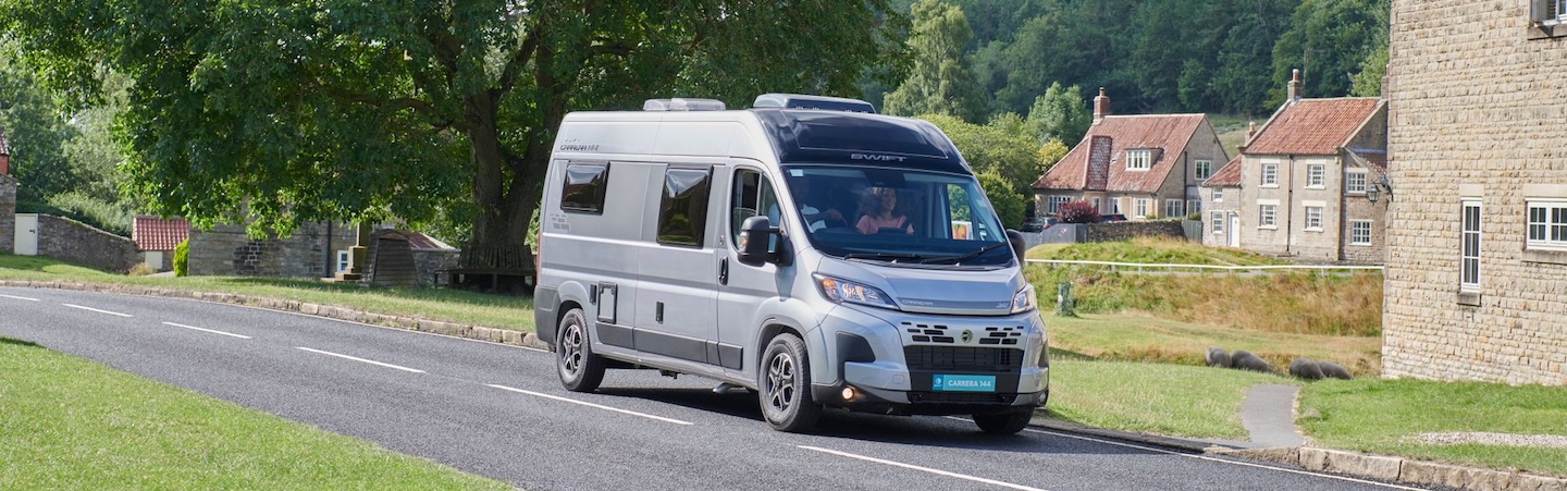 New Swift Campervans Banner - Block Image