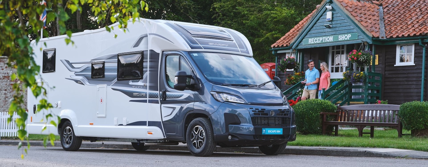 New Swift Motorhomes Banner - Block Image