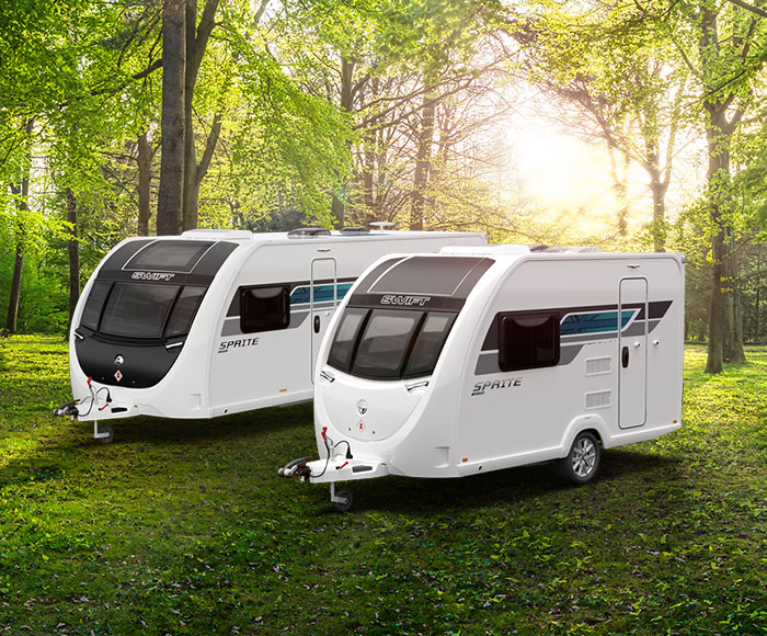 Swift Sprite, Swift Sprite Sprite Grande & Swift Sprite Compact Caravans - Block Image