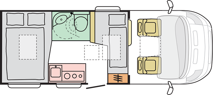 Adria Compact Plus SP Floorplan