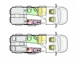 Adria Twin Supreme 640 SLB - 2020 Floorplan