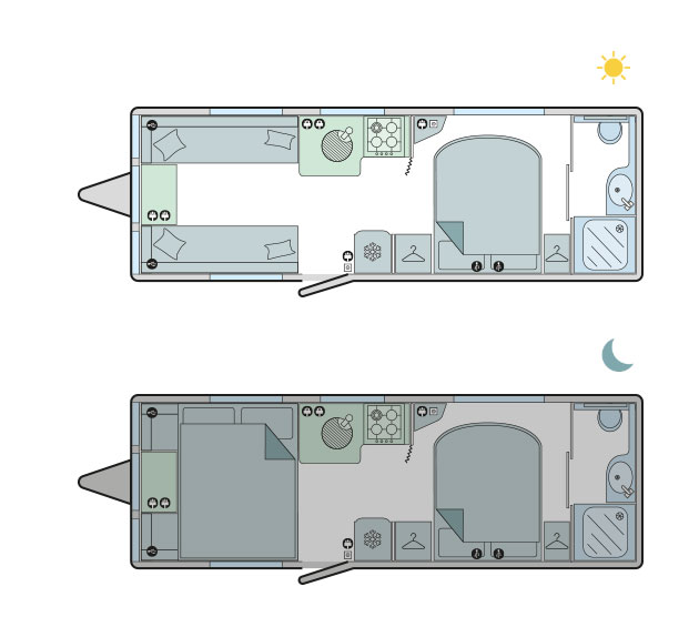 Bailey Unicorn Vigo  - 2016 Floorplan