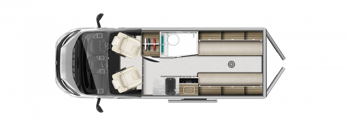 Auto-Trail V-Line 610 Sport - 2019 Floorplan