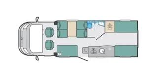 Swift Ace Viceroy - 2020 Floorplan
