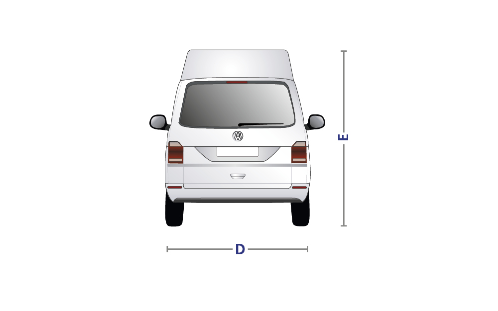 Westfalia Club Joker High Roof *NEW* (11961) Floorplan