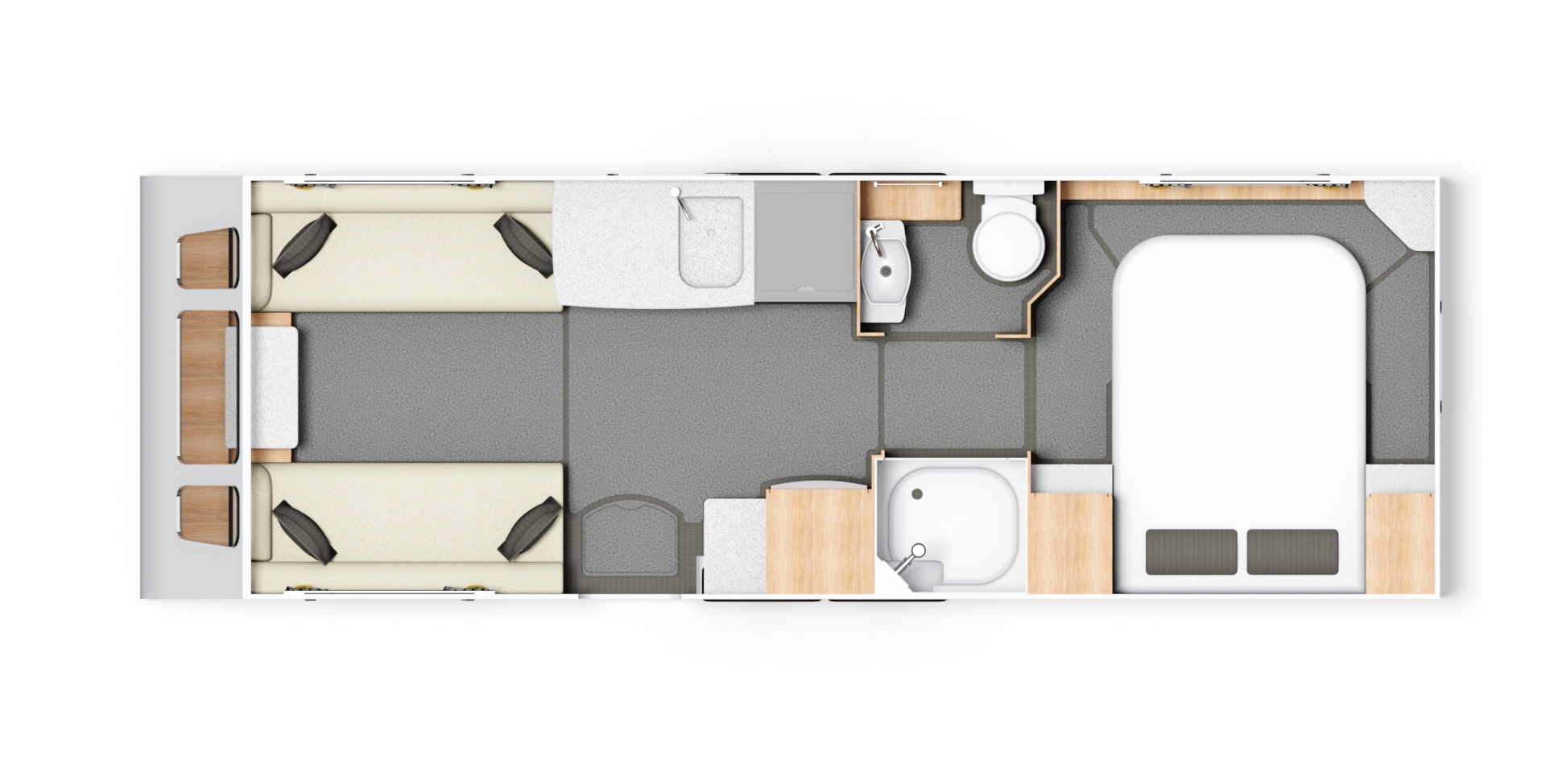 Elddis Crusader Zephyr 2019 Floorplan