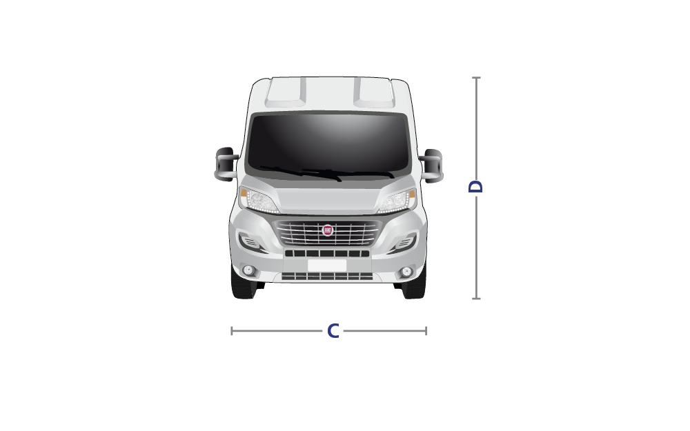 Westfalia Columbus 540D  *NEW* (12017) Floorplan