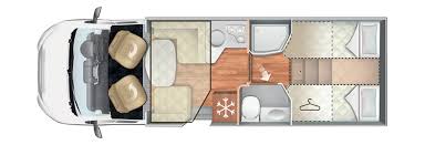 Roller Team Zefiro 685 - 2021 Floorplan