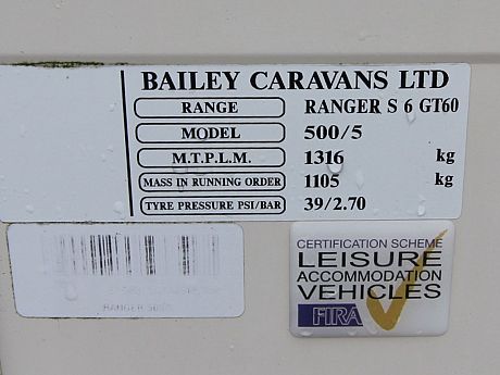 Bailey Ranger GT60 200/5 - 2010 image