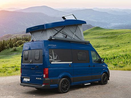 Westfalia Sven Hedin 'Pop-Top' Ice Blue - 2026 image