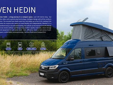 Westfalia Sven Hedin 'Pop-Top' Ice Blue - 2026 image