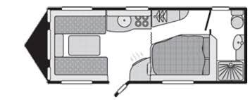 Swift Cardinal 550 - 2010 Floorplan