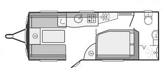 Swift Challenger 570 - 2014 Floorplan