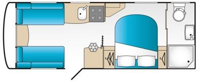 Coachman VIP 575 - 2018 Floorplan