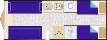 Elddis Affinity 574 - 2018 Floorplan