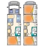 Rimor Super Brig 687 TC - 2018 Floorplan