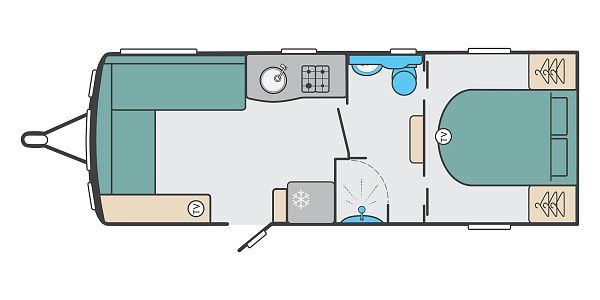 Swift Corniche 23/8 2020 - Wandahome Special Edition Floorplan