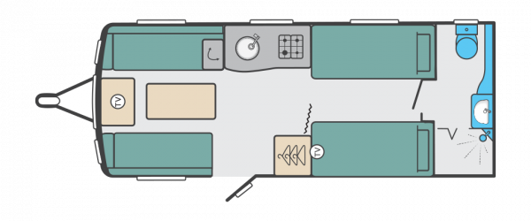 Swift X 865 2020 Floorplan