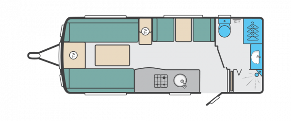 Swift Elegance 530 2020 - Includes Swift Shield Upholstery Floorplan