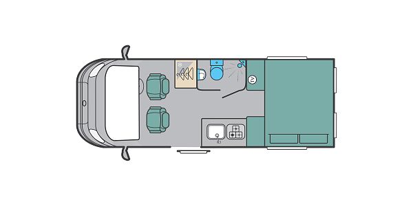 Swift Select 122 Automatic - 2023 (17342) Floorplan