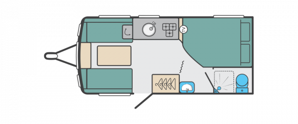 Swift Ace Envoy 2021 - Wandahome Special Edition Floorplan