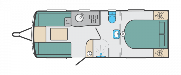 Swift Sprite Major 4 EB - 2024 Floorplan