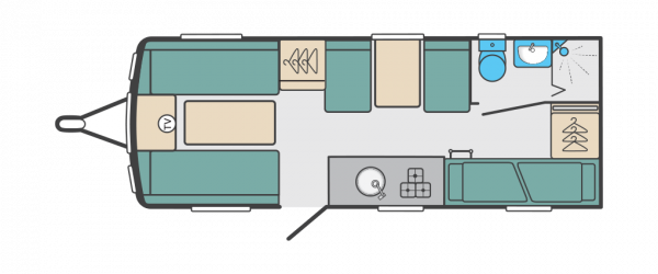 Swift Ace Courier 2020 - Wandahome Special Edition Floorplan