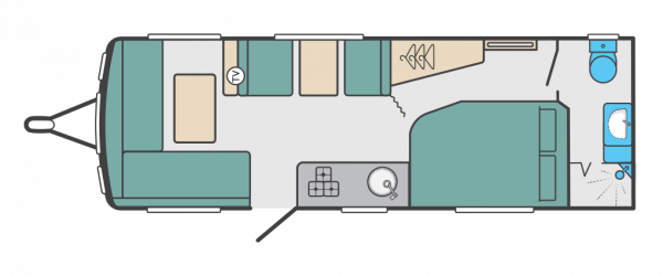 Swift Ace Pioneer 2020 - Wandahome Special Edition Floorplan