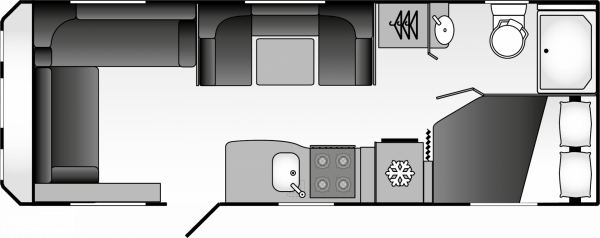 Coachman Acadia 860 Festival - 2020 Floorplan