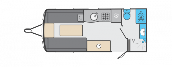 Swift Corniche 16/2 2022- Wandahome Special Edition Floorplan