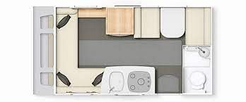 Elddis Xplore 304 - 2021 Floorplan