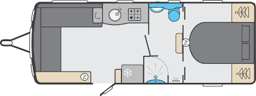 Swift Elegance Grande 850 - 2021 Floorplan