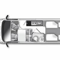 Westfalia Columbus 600E 2022 Special Edition (27944) Floorplan
