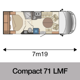 Fleurette Discover 71LMF 2023 (22901) Floorplan