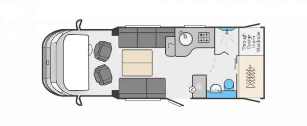 Swift Escape 640  Manual  (15961) 2023 Floorplan