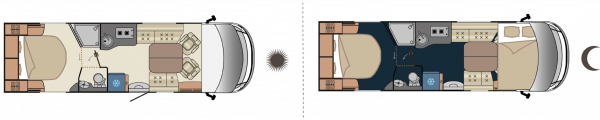 Fleurette/Florium Discover 78LMF 2022 (22904) Floorplan