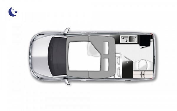 Westfalia Jules Verne Avant Garde *NEW* (32216) Floorplan